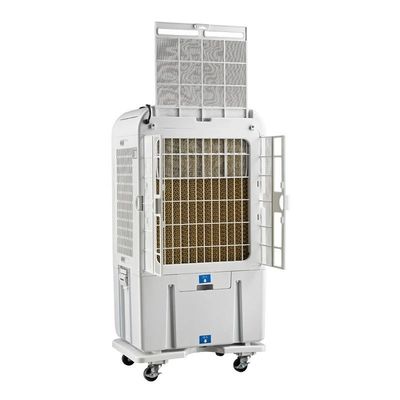 銅モーター36*48*91cmを搭載する携帯用屋内水空気クーラー3200m3/hの気流