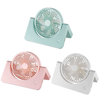 3つのギヤUsbは携帯用ファンの大きい気流4000mAH電池DC 5Vを満たした